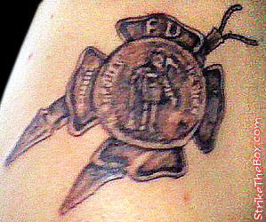 Saint Florian tattoo