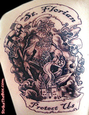 St Florian tattoo