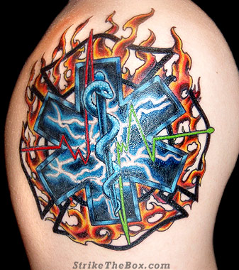 firefighter tattoo of the week - 04/17/2009