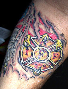 patriotic iaff tattoo