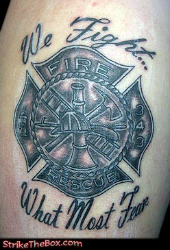 maltese cross tattoo