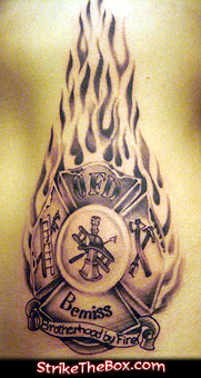 Orlando Fire Dept firefighter tattoo