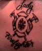 female firefighter