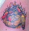 firefighter tattoo on strikethebox.com
