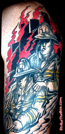 memorial firefighter tattoo