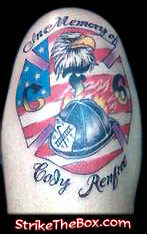 memorial tattoo