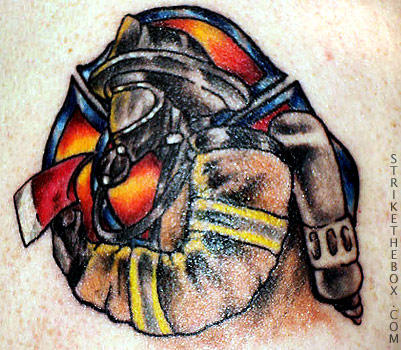 firefighter tattoo of the week - May 2008
