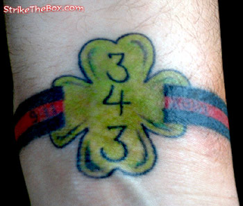 9/11 memorial firefighter tattoo