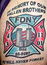 world trade center tribute tattoo